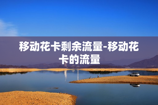 移动花卡剩余流量-移动花卡的流量