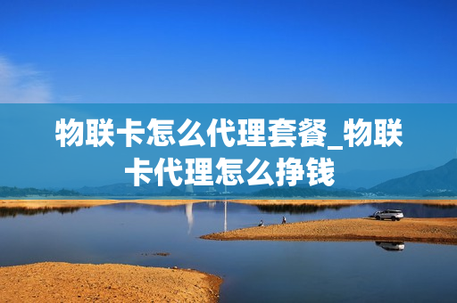 物联卡怎么代理套餐_物联卡代理怎么挣钱