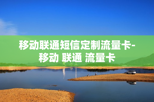 移动联通短信定制流量卡-移动 联通 流量卡