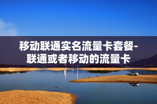 移动联通实名流量卡套餐-联通或者移动的流量卡