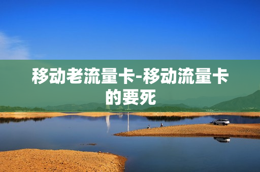 移动老流量卡-移动流量卡的要死