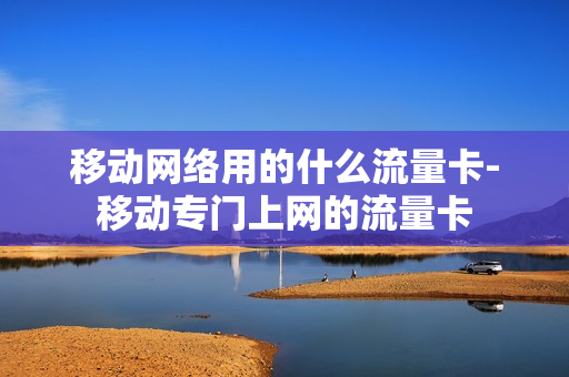 移动网络用的什么流量卡-移动专门上网的流量卡