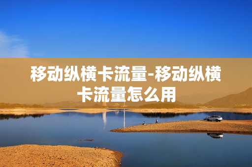 移动纵横卡流量-移动纵横卡流量怎么用