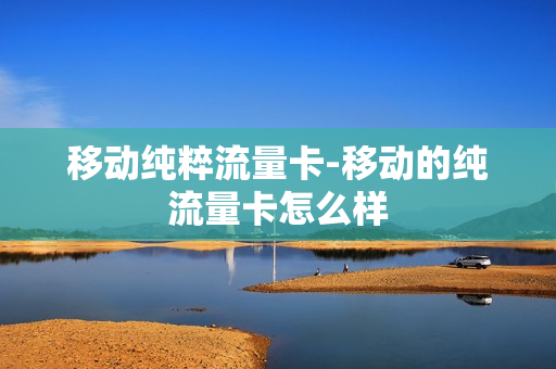 移动纯粹流量卡-移动的纯流量卡怎么样