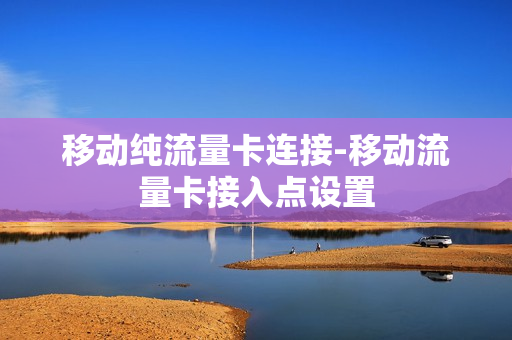 移动纯流量卡连接-移动流量卡接入点设置