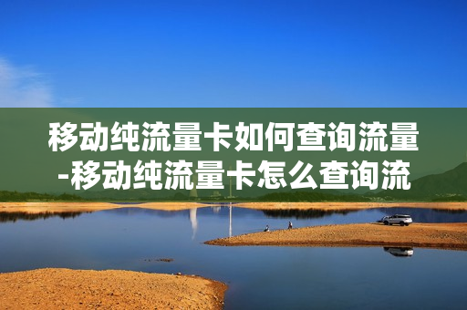 移动纯流量卡如何查询流量-移动纯流量卡怎么查询流量