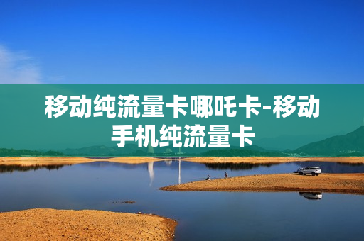 移动纯流量卡哪吒卡-移动手机纯流量卡