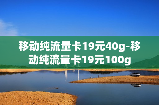 移动纯流量卡19元40g-移动纯流量卡19元100g
