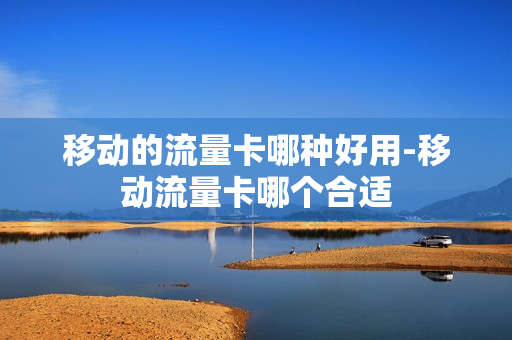 移动的流量卡哪种好用-移动流量卡哪个合适