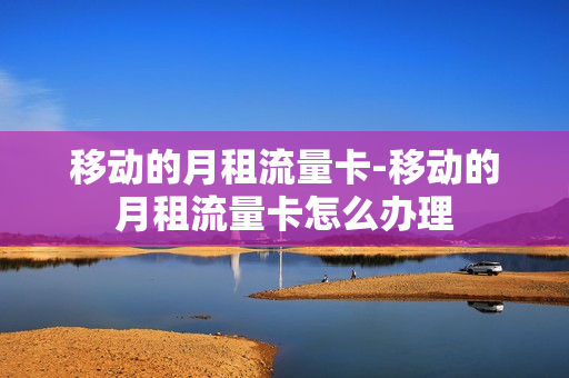 移动的月租流量卡-移动的月租流量卡怎么办理