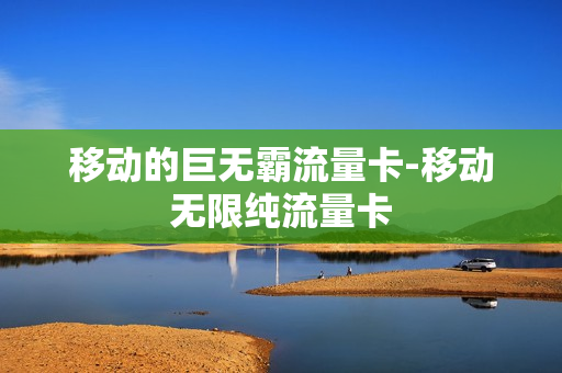 移动的巨无霸流量卡-移动无限纯流量卡