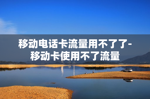 移动电话卡流量用不了了-移动卡使用不了流量