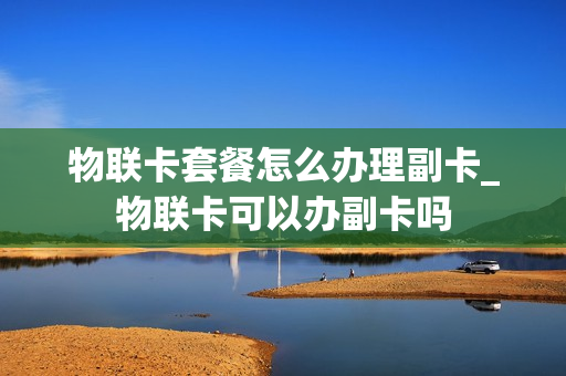 物联卡套餐怎么办理副卡_物联卡可以办副卡吗
