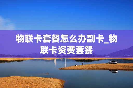 物联卡套餐怎么办副卡_物联卡资费套餐