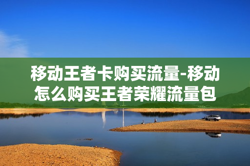 移动王者卡购买流量-移动怎么购买王者荣耀流量包