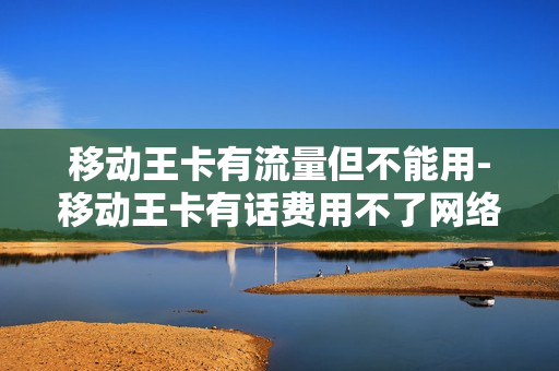 移动王卡有流量但不能用-移动王卡有话费用不了网络