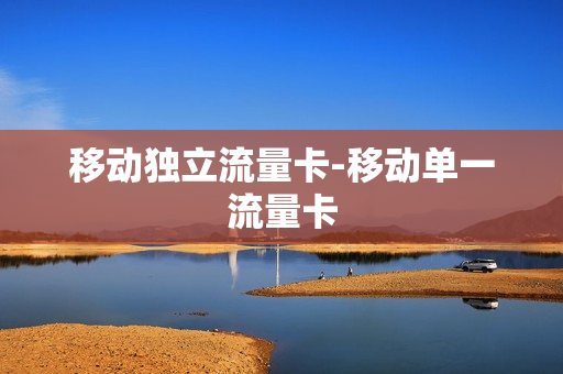 移动独立流量卡-移动单一流量卡