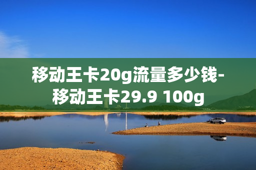 移动王卡20g流量多少钱-移动王卡29.9 100g