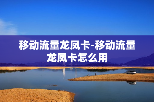 移动流量龙凤卡-移动流量龙凤卡怎么用