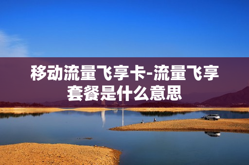 移动流量飞享卡-流量飞享套餐是什么意思