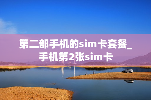 第二部手机的sim卡套餐_手机第2张sim卡