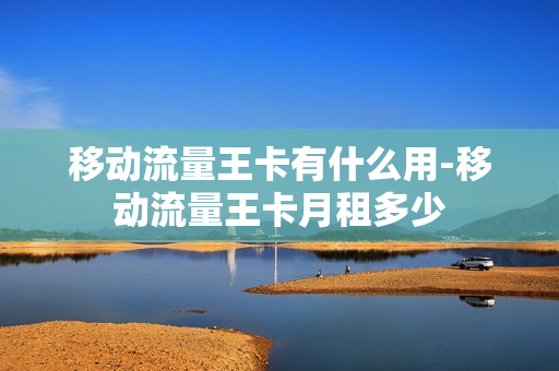 移动流量王卡有什么用-移动流量王卡月租多少