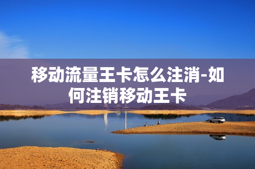 移动流量王卡怎么注消-如何注销移动王卡