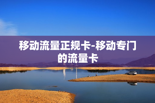 移动流量正规卡-移动专门的流量卡