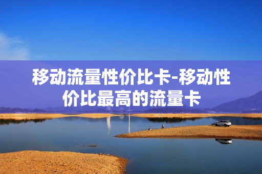 移动流量性价比卡-移动性价比最高的流量卡