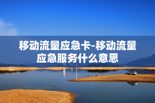 移动流量应急卡-移动流量应急服务什么意思