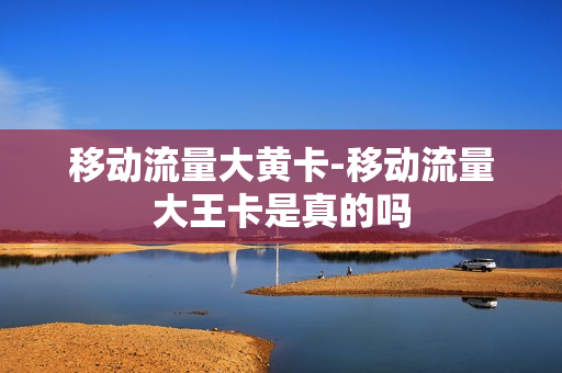 移动流量大黄卡-移动流量大王卡是真的吗