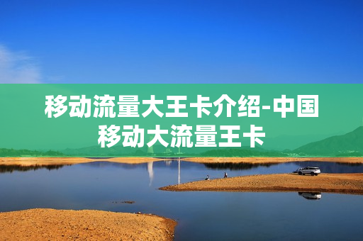 移动流量大王卡介绍-中国移动大流量王卡