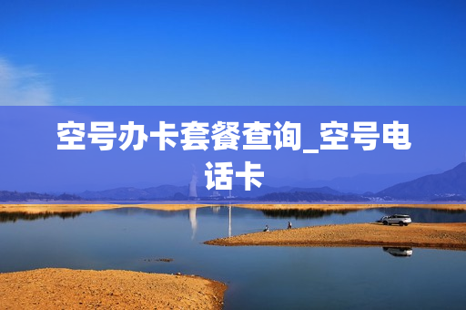 空号办卡套餐查询_空号电话卡