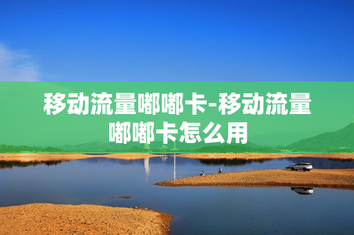 移动流量嘟嘟卡-移动流量嘟嘟卡怎么用