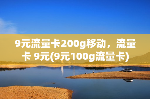 9元流量卡200g移动，流量卡 9元(9元100g流量卡)