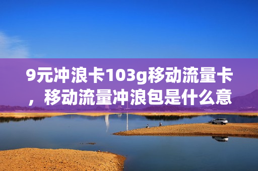 9元冲浪卡103g移动流量卡，移动流量冲浪包是什么意思(流量冲浪包的短信办理方式)