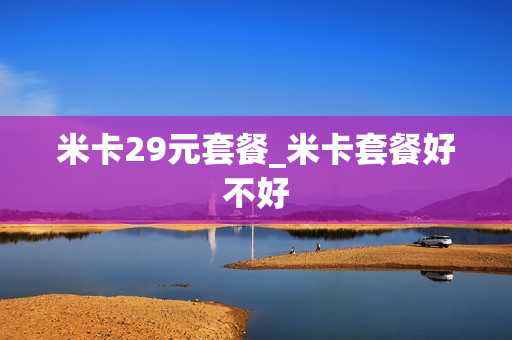 米卡29元套餐_米卡套餐好不好