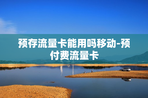 预存流量卡能用吗移动-预付费流量卡