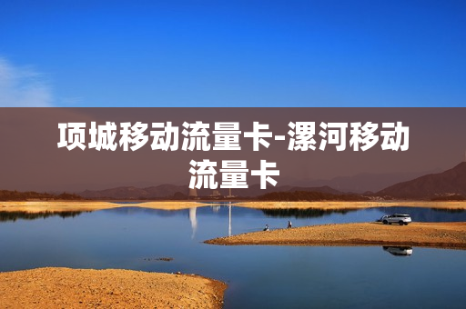 项城移动流量卡-漯河移动流量卡