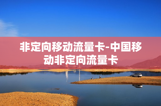 非定向移动流量卡-中国移动非定向流量卡