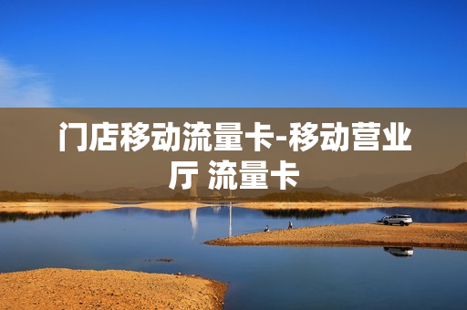 门店移动流量卡-移动营业厅 流量卡