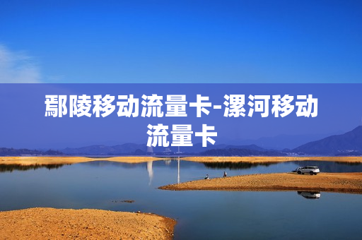 鄢陵移动流量卡-漯河移动流量卡