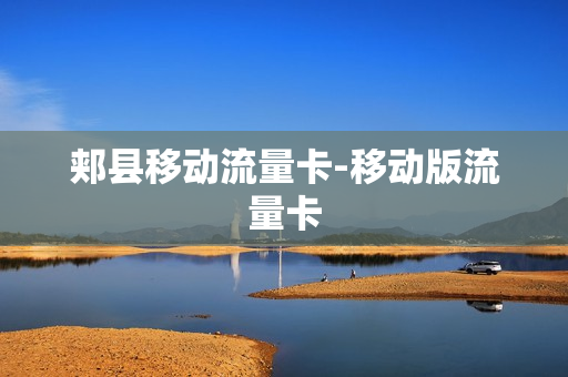 郏县移动流量卡-移动版流量卡