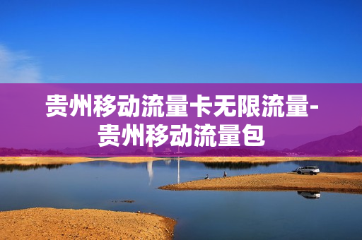 贵州移动流量卡无限流量-贵州移动流量包