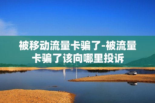 被移动流量卡骗了-被流量卡骗了该向哪里投诉