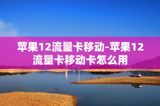 苹果12流量卡移动-苹果12流量卡移动卡怎么用