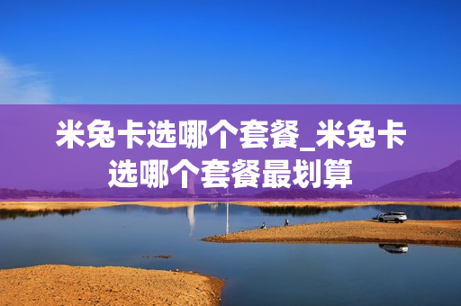米兔卡选哪个套餐_米兔卡选哪个套餐最划算