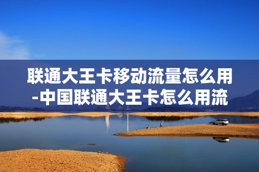 联通大王卡移动流量怎么用-中国联通大王卡怎么用流量