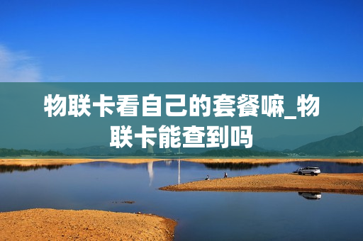 物联卡看自己的套餐嘛_物联卡能查到吗