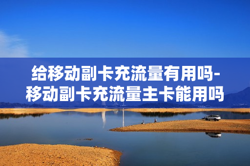 给移动副卡充流量有用吗-移动副卡充流量主卡能用吗